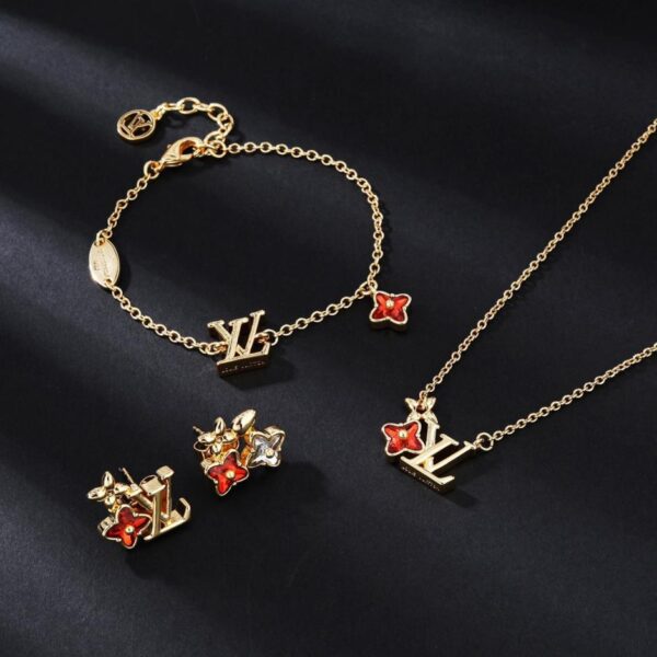 réplica,joyas,joyería,1:1,replica,fake,lujo,barato Pulsera clásica con candado de cuentas Louis Vuitton (YRAQ5)
