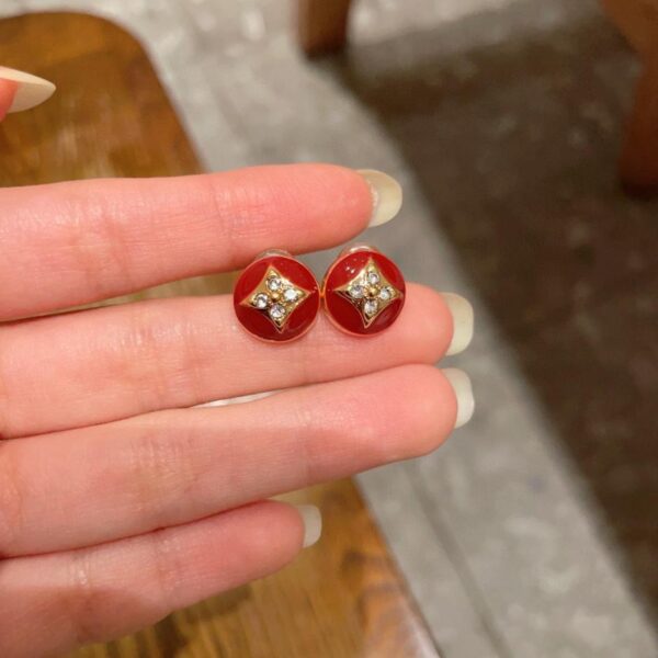 réplica,joyas,joyería,1:1,replica,fake,lujo,barato Pendientes nuevos LV (J1H41)