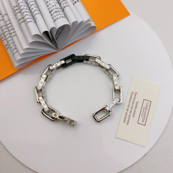 réplica,joyas,joyería,1:1,replica,fake,lujo,barato Pulsera de cadena con monograma LV (549L5)