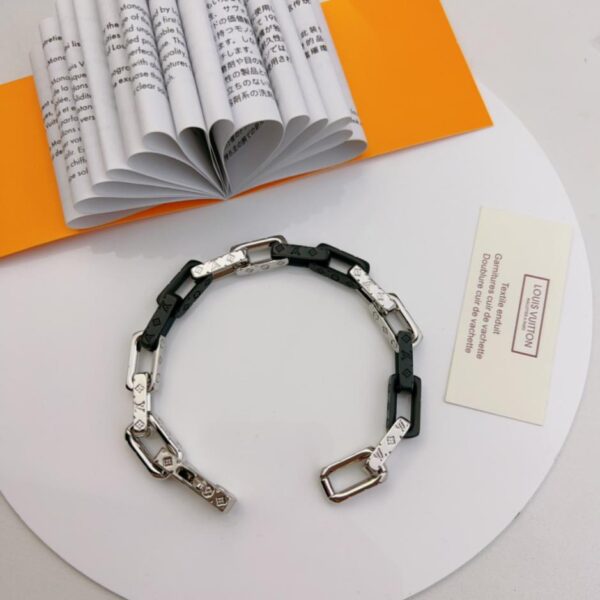 réplica,joyas,joyería,1:1,replica,fake,lujo,barato Pulsera de cadena con monograma LV (BXZDD)