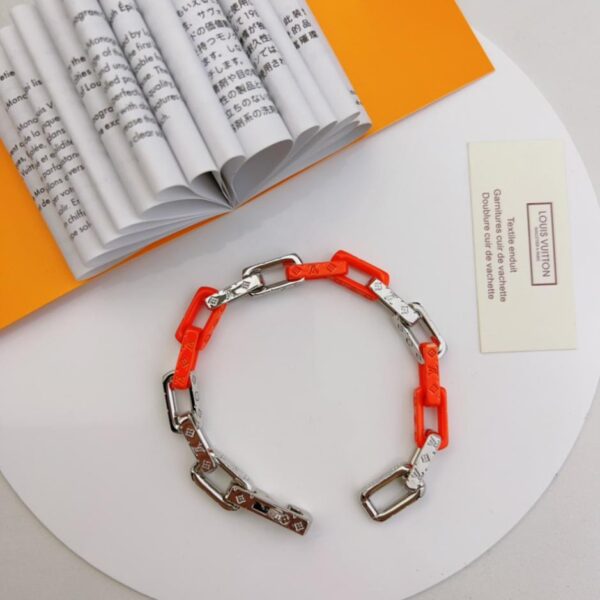 réplica,joyas,joyería,1:1,replica,fake,lujo,barato PULSERA DE CADENA CON MONOGRAMA LV (KQAHT)