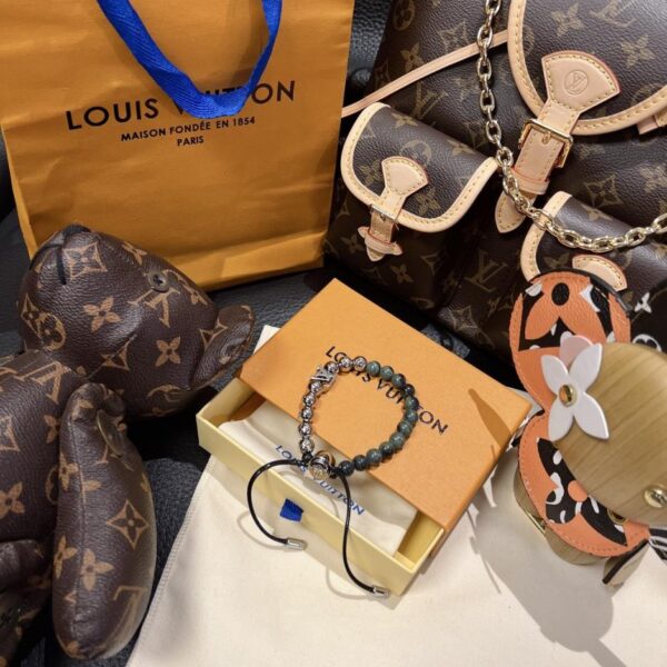 réplica,joyas,joyería,1:1,replica,fake,lujo,barato Pulsera de cuentas de colores de Louis Vuitton (MUEBN)
