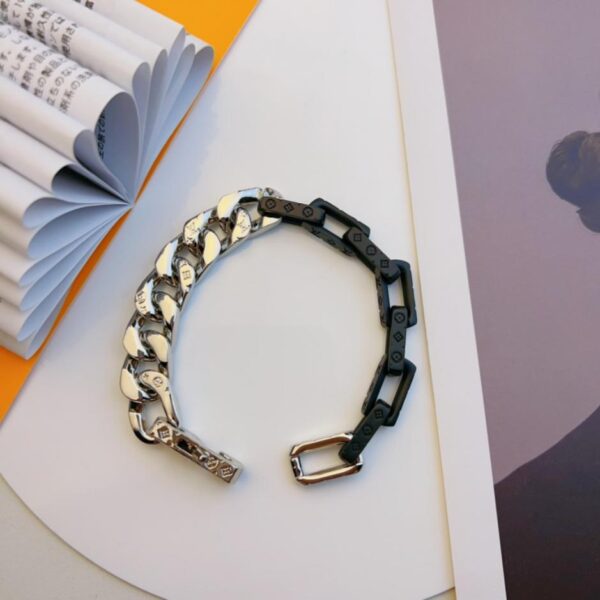 réplica,joyas,joyería,1:1,replica,fake,lujo,barato Pulsera de cadena LV Damier (7X7B2)
