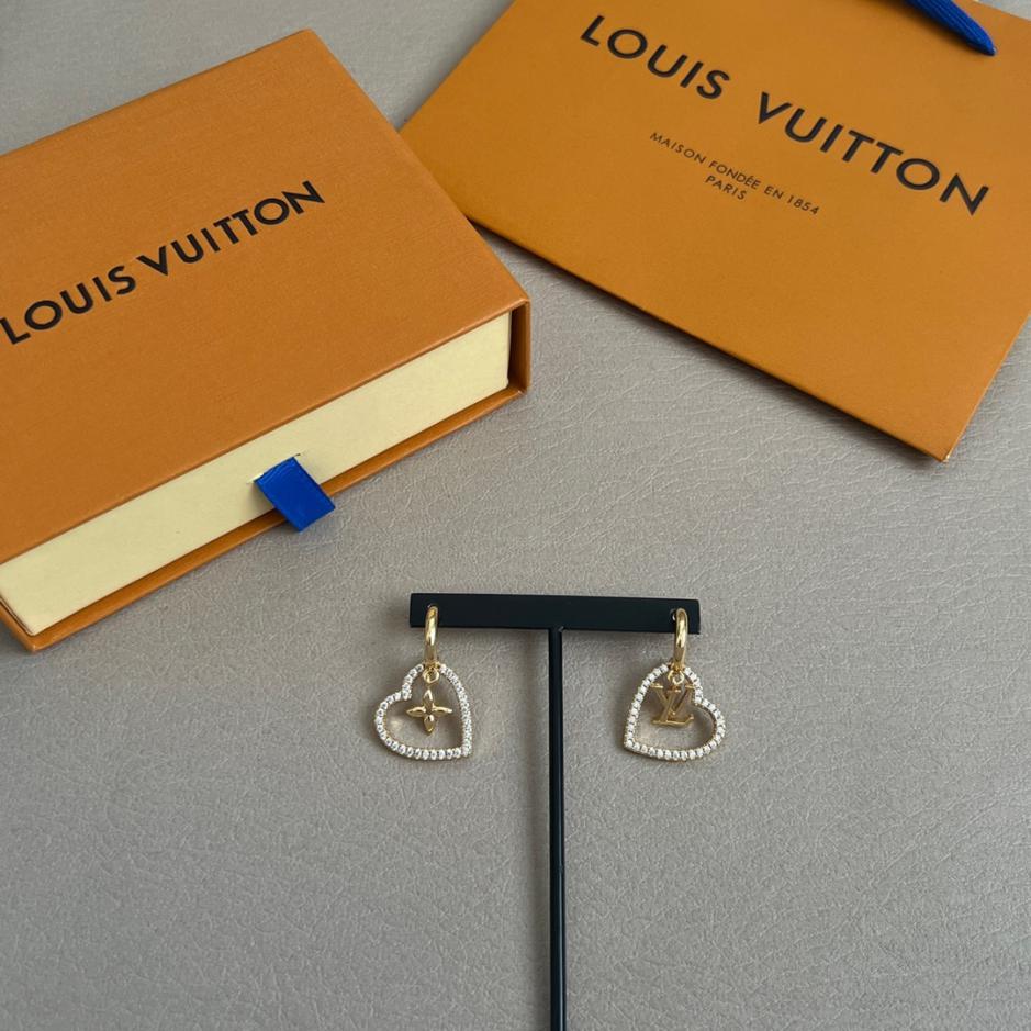 réplica,joyas,joyería,1:1,replica,fake,lujo,barato réplica,joyas,joyería,1:1,replica,fake,lujo,barato Pendientes LV versión avanzada (QC56D)