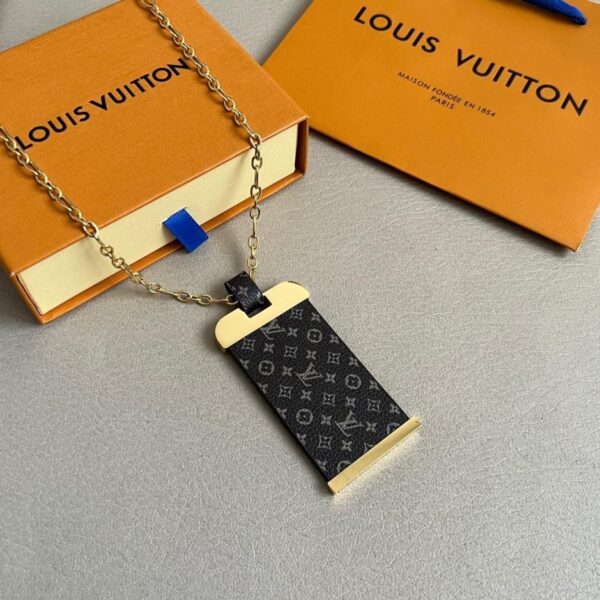 réplica,joyas,joyería,1:1,replica,fake,lujo,barato Collar LV (GNAB6)