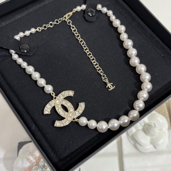 réplica,joyas,joyería,1:1,replica,fake,lujo,barato Collar Coco sin diamantes de Chanel (B3H61)