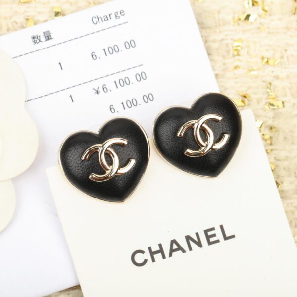 réplica,joyas,joyería,1:1,replica,fake,lujo,barato Pendientes de plumas de Chanel (J8EI8)