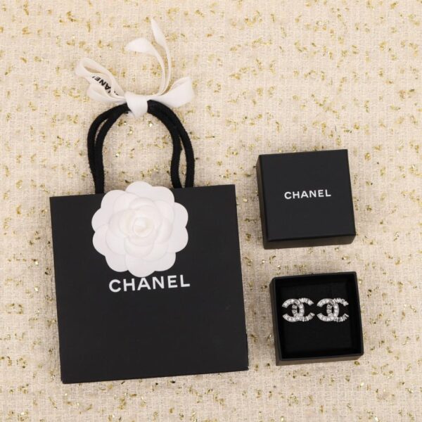 réplica,joyas,joyería,1:1,replica,fake,lujo,barato Pendientes Chanel Handcraft Doble C (EL4YK)