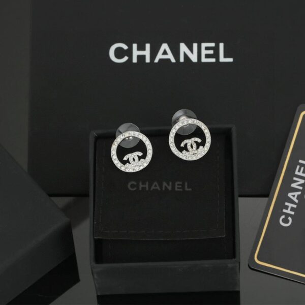 réplica,joyas,joyería,1:1,replica,fake,lujo,barato Broche de plumas ovaladas con diamantes de Chanel 25s (J3UQU)
