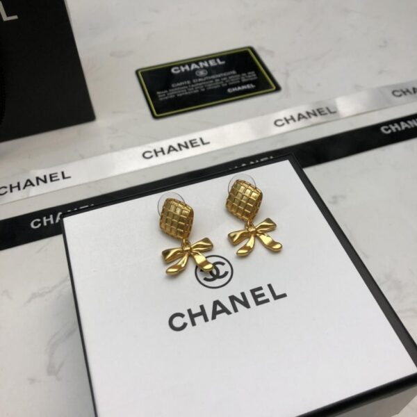 réplica,joyas,joyería,1:1,replica,fake,lujo,barato Pendientes vintage nuevos de Chanel (O5H07)