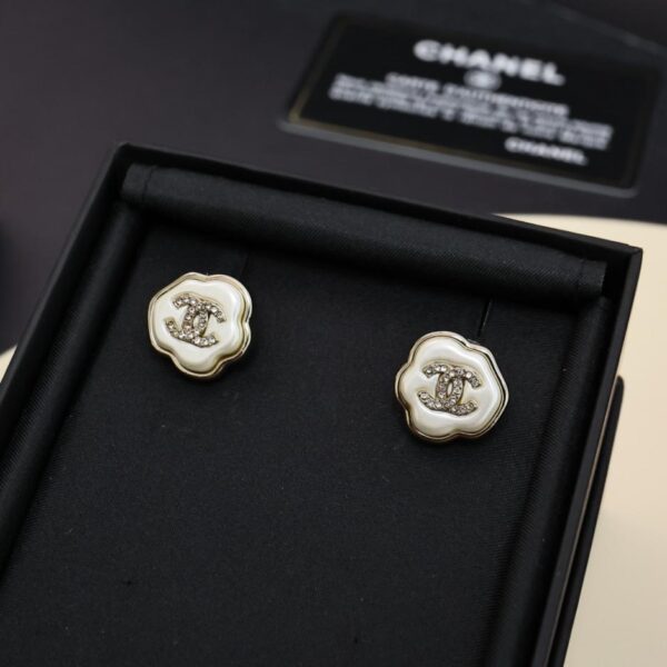 réplica,joyas,joyería,1:1,replica,fake,lujo,barato Pendientes de nube poligonal hechos a mano Chanel 25A (NGB8R)