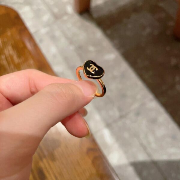 réplica,joyas,joyería,1:1,replica,fake,lujo,barato Anillo doble C de Chanel (KKG7W)