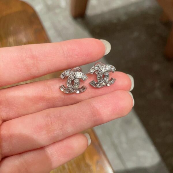 réplica,joyas,joyería,1:1,replica,fake,lujo,barato Pendientes de segunda mano de Chanel (AIQAI)
