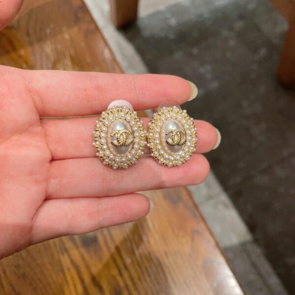 réplica,joyas,joyería,1:1,replica,fake,lujo,barato Pendientes de segunda mano de Chanel (QX9KM)