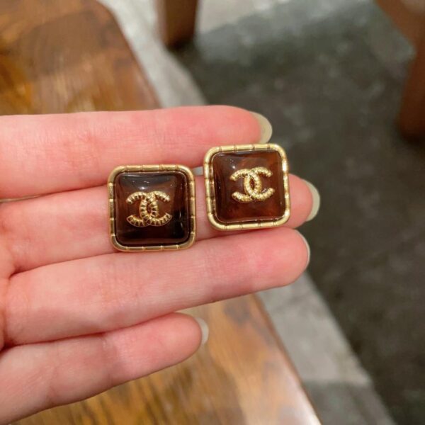 réplica,joyas,joyería,1:1,replica,fake,lujo,barato Pendientes de segunda mano de Chanel (VU1KN)