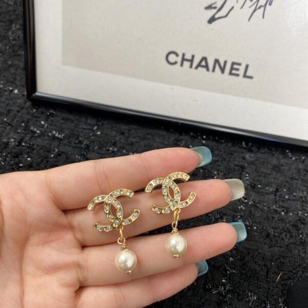réplica,joyas,joyería,1:1,replica,fake,lujo,barato Pendientes Chanel (7RP57)