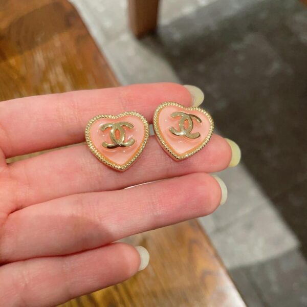 réplica,joyas,joyería,1:1,replica,fake,lujo,barato Pendientes vintage de doble C de Chanel, réplica original del logotipo (4IWDO)