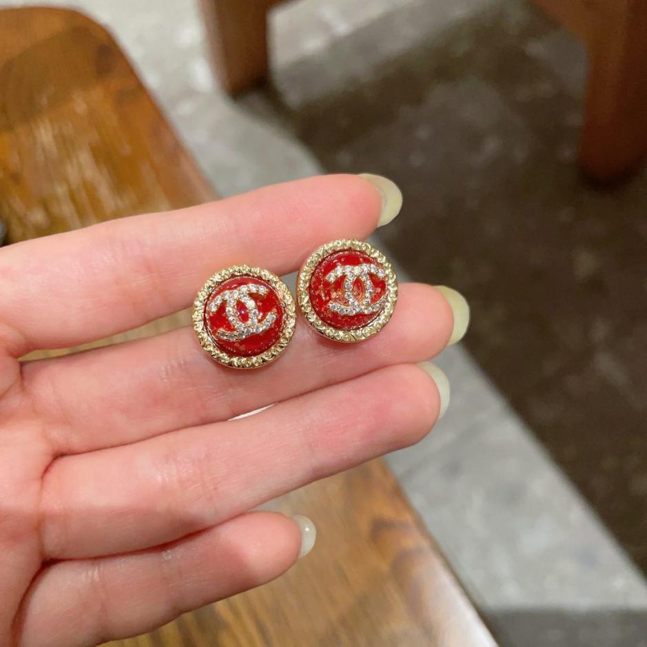 réplica,joyas,joyería,1:1,replica,fake,lujo,barato réplica,joyas,joyería,1:1,replica,fake,lujo,barato Pendientes Chanel Doble C de segunda mano (RGFYD)
