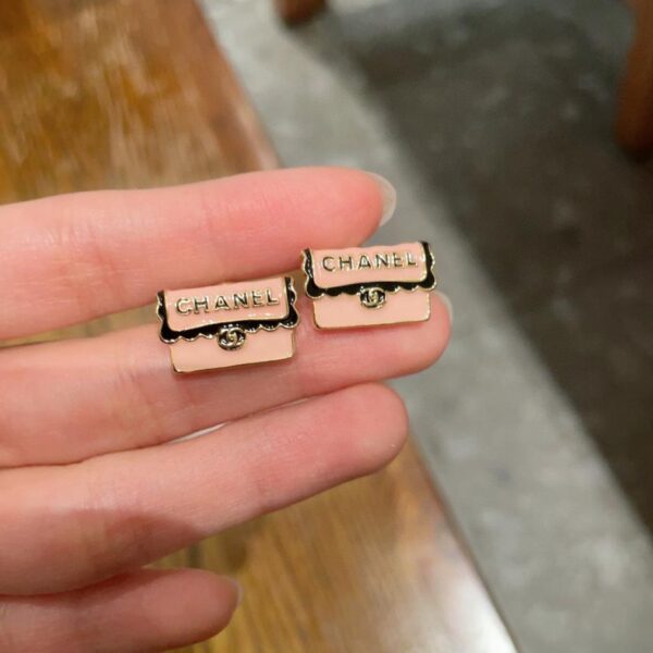 réplica,joyas,joyería,1:1,replica,fake,lujo,barato Pendientes Chanel Doble C de segunda mano (XQM0R)