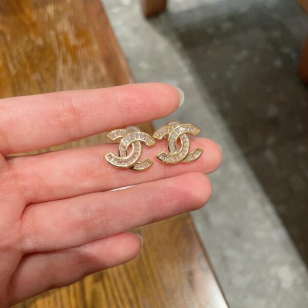 réplica,joyas,joyería,1:1,replica,fake,lujo,barato Collar con letras vintage de Chanel (WUT8C)