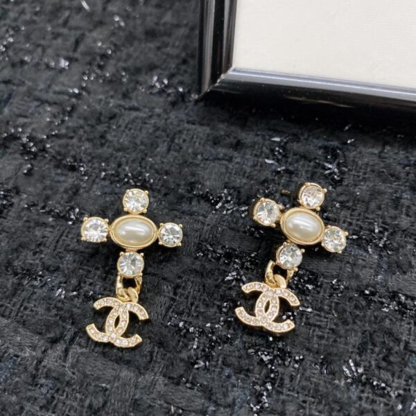 réplica,joyas,joyería,1:1,replica,fake,lujo,barato Pendientes de botón de Chanel (0X15I)