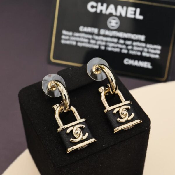 réplica,joyas,joyería,1:1,replica,fake,lujo,barato Pendientes de cuentas cuadradas de Chanel (IARY2)