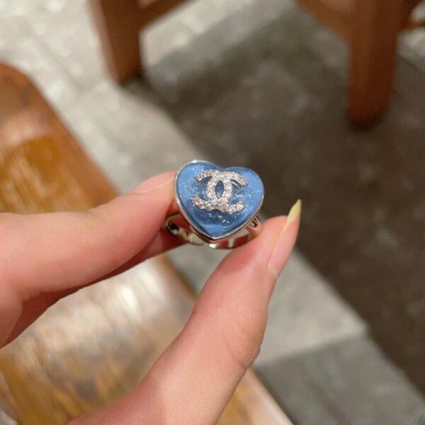 réplica,joyas,joyería,1:1,replica,fake,lujo,barato Anillo doble C de Chanel (AKM1S)