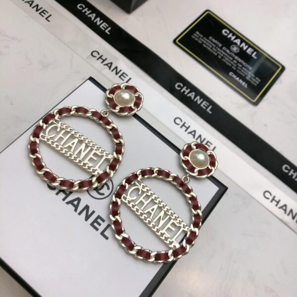 réplica,joyas,joyería,1:1,replica,fake,lujo,barato Pendientes CHANEL nuevos estilos en el mostrador (7QO2F)