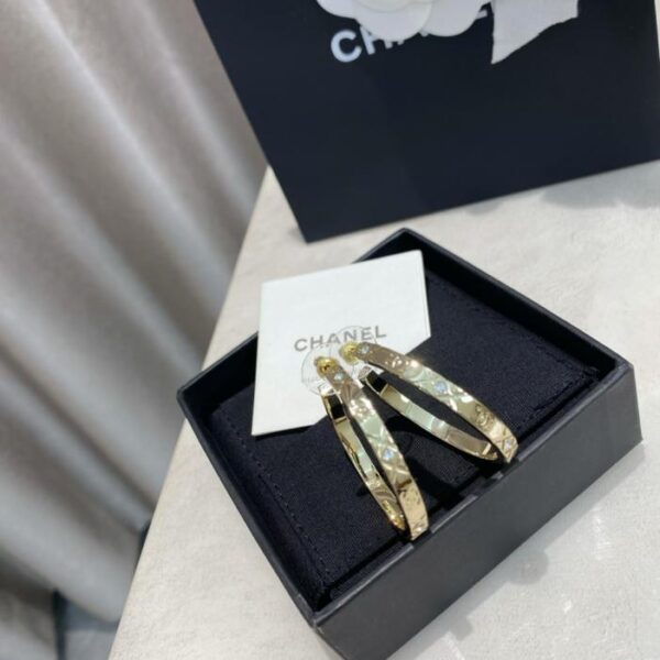 réplica,joyas,joyería,1:1,replica,fake,lujo,barato Pendientes de corazón con diamantes de imitación azules y rosas de Chanel (7PGVK)