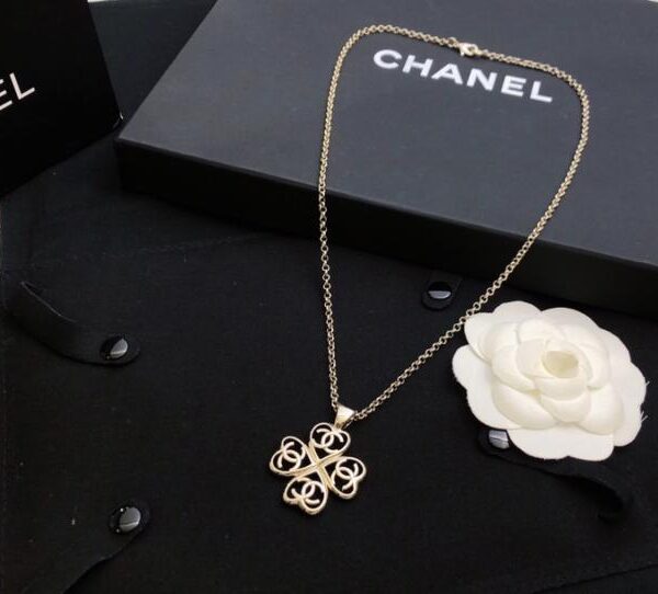 réplica,joyas,joyería,1:1,replica,fake,lujo,barato Collar Chanel 25A con borlas poligonales y nube cuadrada (5SJW1)