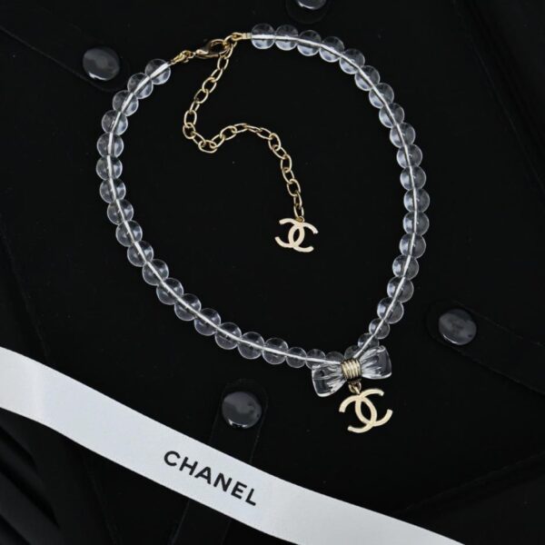 réplica,joyas,joyería,1:1,replica,fake,lujo,barato Pendientes Chanel 25A de perla cuadrada con diamantes artesanales (88TNL)