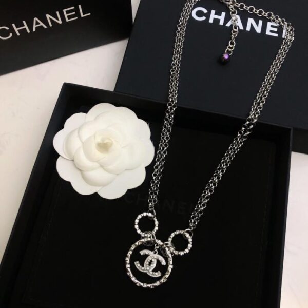 réplica,joyas,joyería,1:1,replica,fake,lujo,barato Pendientes Chanel Doble C de segunda mano (VS6AC)