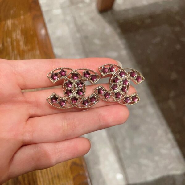 réplica,joyas,joyería,1:1,replica,fake,lujo,barato Pendientes de segunda mano de Chanel (6MI5K)