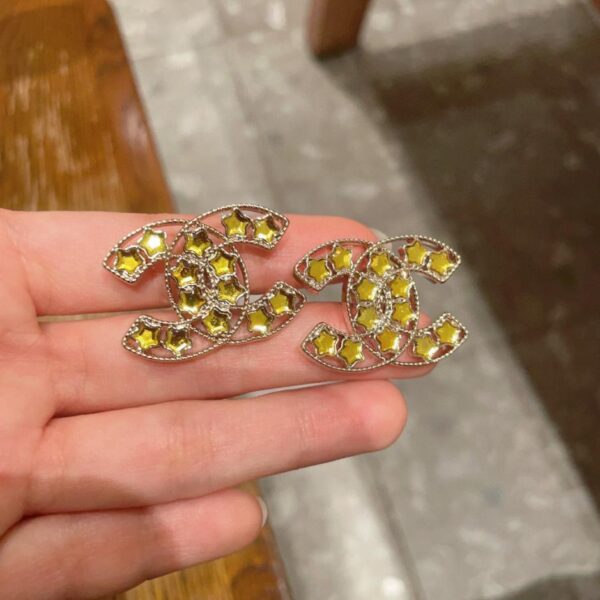 réplica,joyas,joyería,1:1,replica,fake,lujo,barato Pendientes de segunda mano de Chanel (HJ4KW)