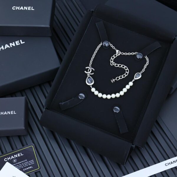 réplica,joyas,joyería,1:1,replica,fake,lujo,barato Collar de perlas Chanel 24 New Drop (UV0T1)