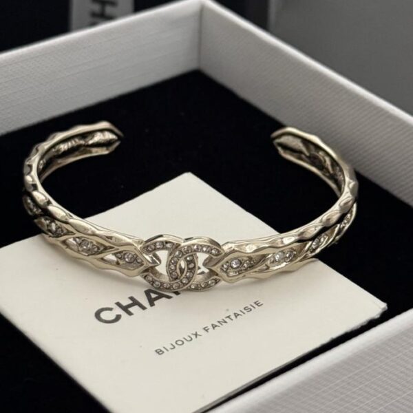 réplica,joyas,joyería,1:1,replica,fake,lujo,barato Pulsera Chanel 100.º aniversario, edición limitada (94B36)