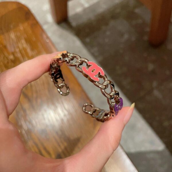 réplica,joyas,joyería,1:1,replica,fake,lujo,barato Nuevo collar Chanel 25P Love Glass con diseño de corazón (H7GCL)