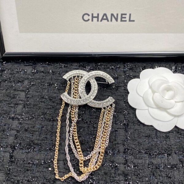 réplica,joyas,joyería,1:1,replica,fake,lujo,barato Broche de Chanel (HS8D4)