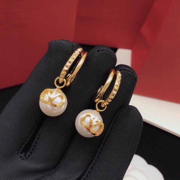 réplica,joyas,joyería,1:1,replica,fake,lujo,barato Pendientes Valentino con perlas (MYPEI)