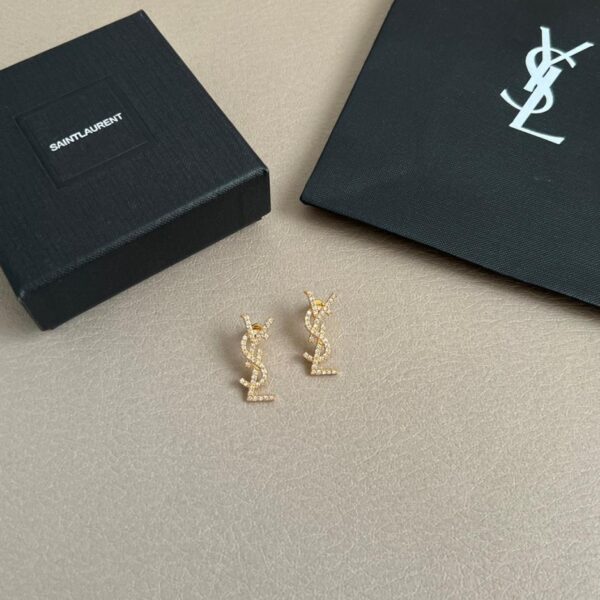 réplica,joyas,joyería,1:1,replica,fake,lujo,barato Pendientes de Yves Saint Laurent (WHOQQ)