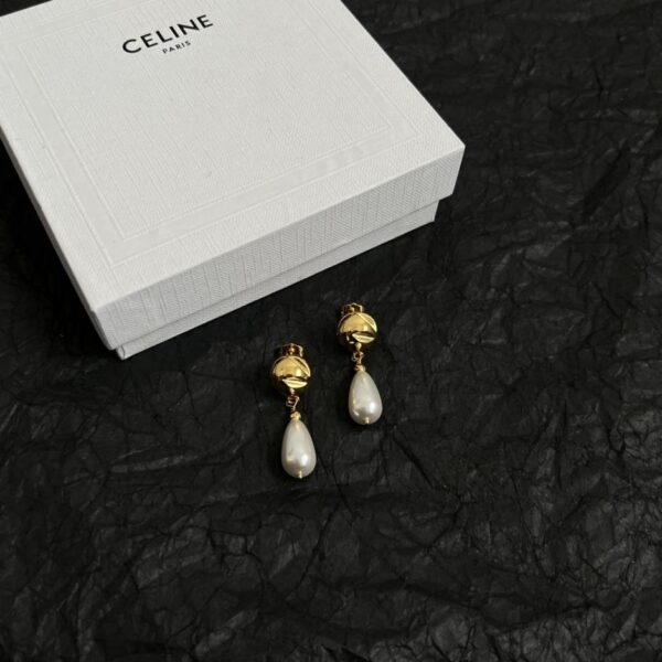 réplica,joyas,joyería,1:1,replica,fake,lujo,barato Pendientes Celine (7DT34)