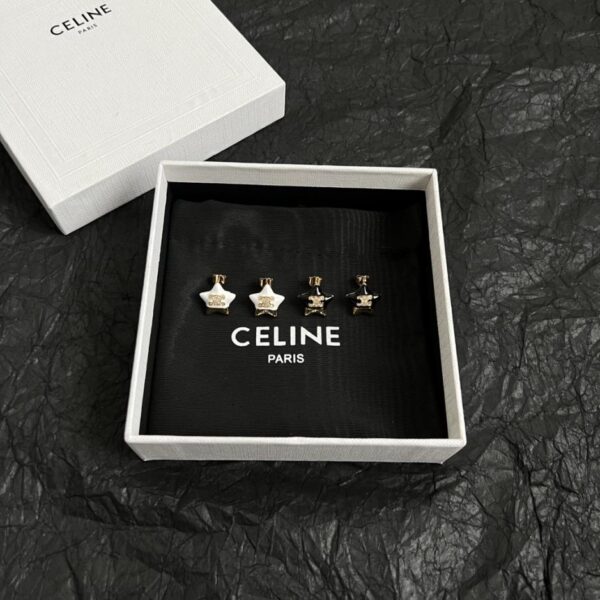 réplica,joyas,joyería,1:1,replica,fake,lujo,barato Pendientes Celine (PY67N)