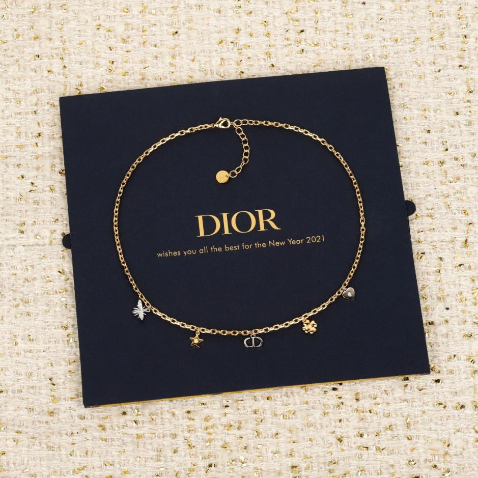 réplica,joyas,joyería,1:1,replica,fake,lujo,barato réplica,joyas,joyería,1:1,replica,fake,lujo,barato Nuevo collar CD de Dior (ORYJX)