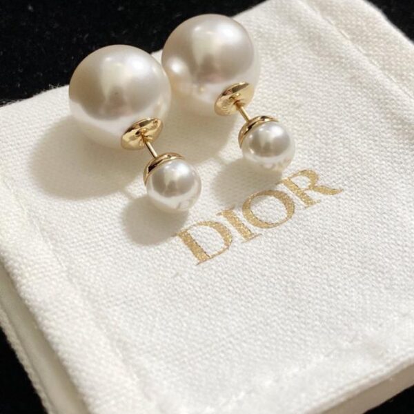 réplica,joyas,joyería,1:1,replica,fake,lujo,barato Anillo de doble perla popular de Dior (X7CVQ)