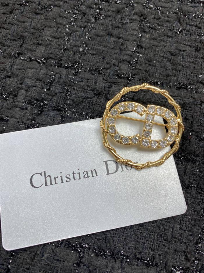 réplica,joyas,joyería,1:1,replica,fake,lujo,barato réplica,joyas,joyería,1:1,replica,fake,lujo,barato Broche Dior con contador sincrónico (WXHAJ)