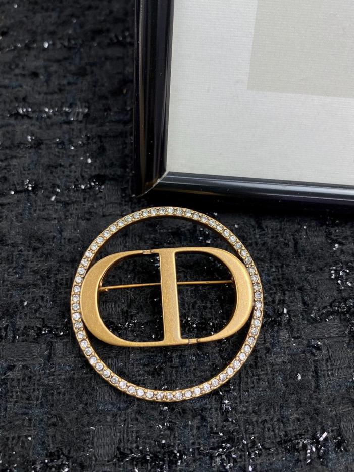 réplica,joyas,joyería,1:1,replica,fake,lujo,barato réplica,joyas,joyería,1:1,replica,fake,lujo,barato Broche Dior con contador sincrónico (748BV)