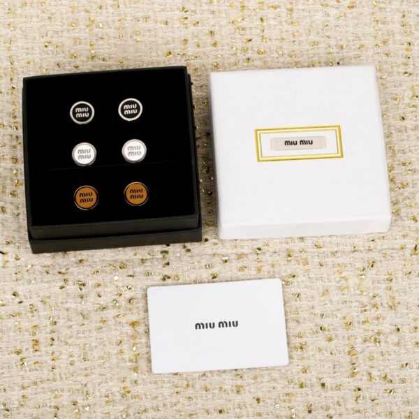 réplica,joyas,joyería,1:1,replica,fake,lujo,barato Pendientes Miu Miu (C2JFK)