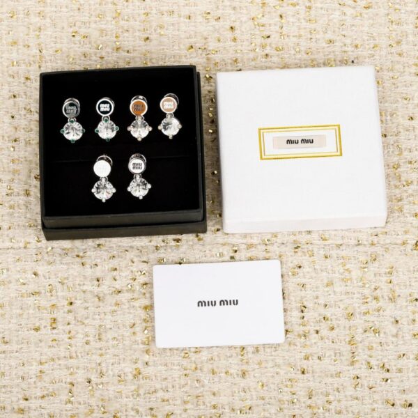 réplica,joyas,joyería,1:1,replica,fake,lujo,barato Pendientes Miu Miu (9AER7)