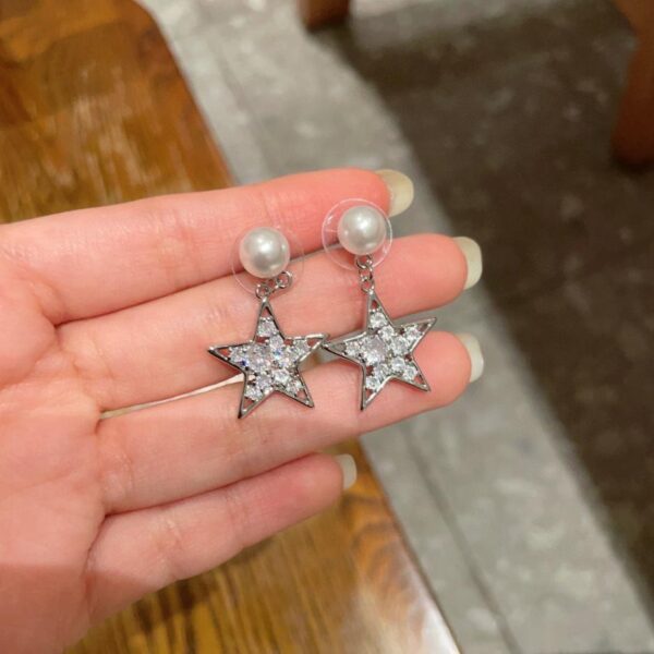 réplica,joyas,joyería,1:1,replica,fake,lujo,barato Pendientes Miu Miu con aguja de plata 925 (XD4Q0)