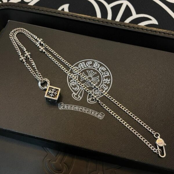 réplica,joyas,joyería,1:1,replica,fake,lujo,barato Nueva pulsera clásica con cruz vintage desgastada de Chrome Hearts de alta calidad (HHPNE)
